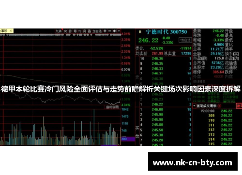 德甲本轮比赛冷门风险全面评估与走势前瞻解析关键场次影响因素深度拆解